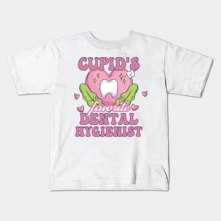 Cupid's Favorite Dental Hygienist Kids T-Shirt